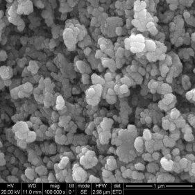 Nanopartículas de óxido de manganeso MnO2