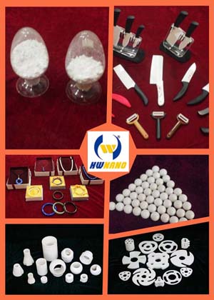 zirconia powder and zirconia ceramic parts
