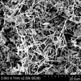 Alambres / varillas de nano silicio