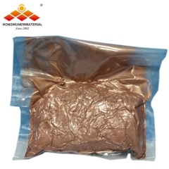 1-20um Adjustable Bronze Red Flake Copper Powders Cu Micron Particles