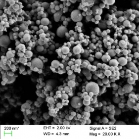 revestimiento conductivo utilizado nanopolvos de estaño activos superfinos altos